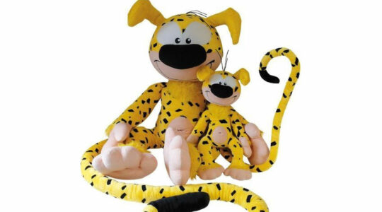 La peluche Marsupilami